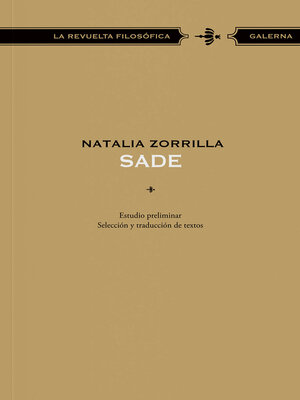 cover image of Sade